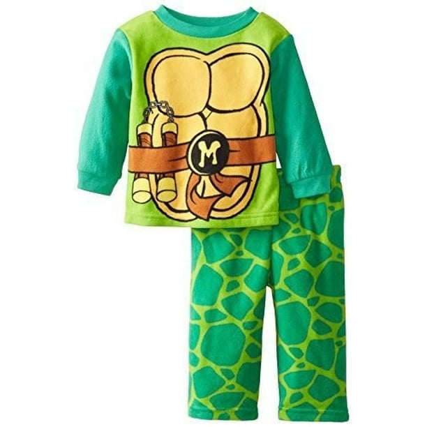 Teenage Mutant Ninja Turtles Little Boys Toddler Lightning 2-Piece Pajamas Teenage Mutant Ninja Turtles Little Boys Toddler Lightning 2-Piece Pajamas